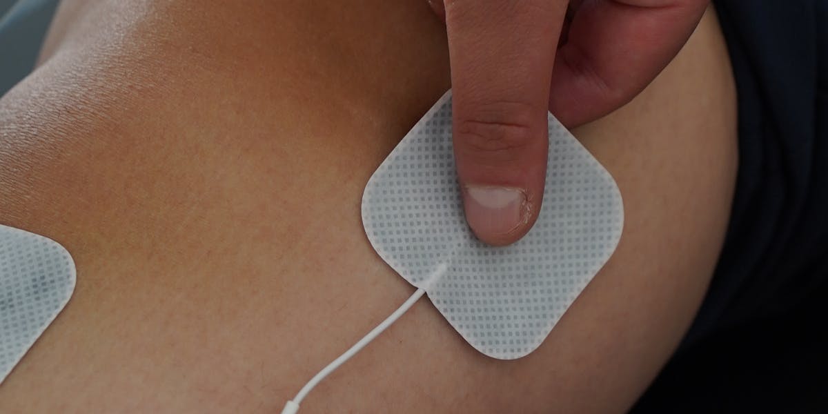 Electroestimulador fisioterapia recuperación muscular