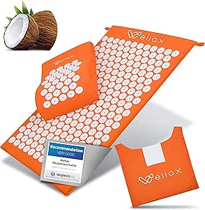 Wellax Esterilla de Acupresión con almohada